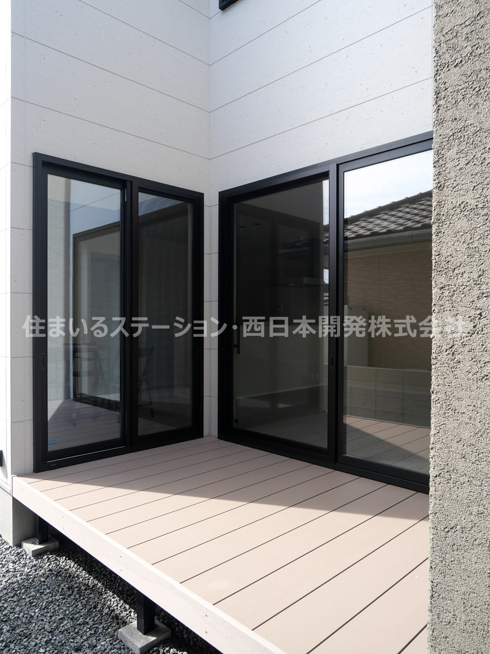 建売住宅グリーンステラ三輪 テラス外
