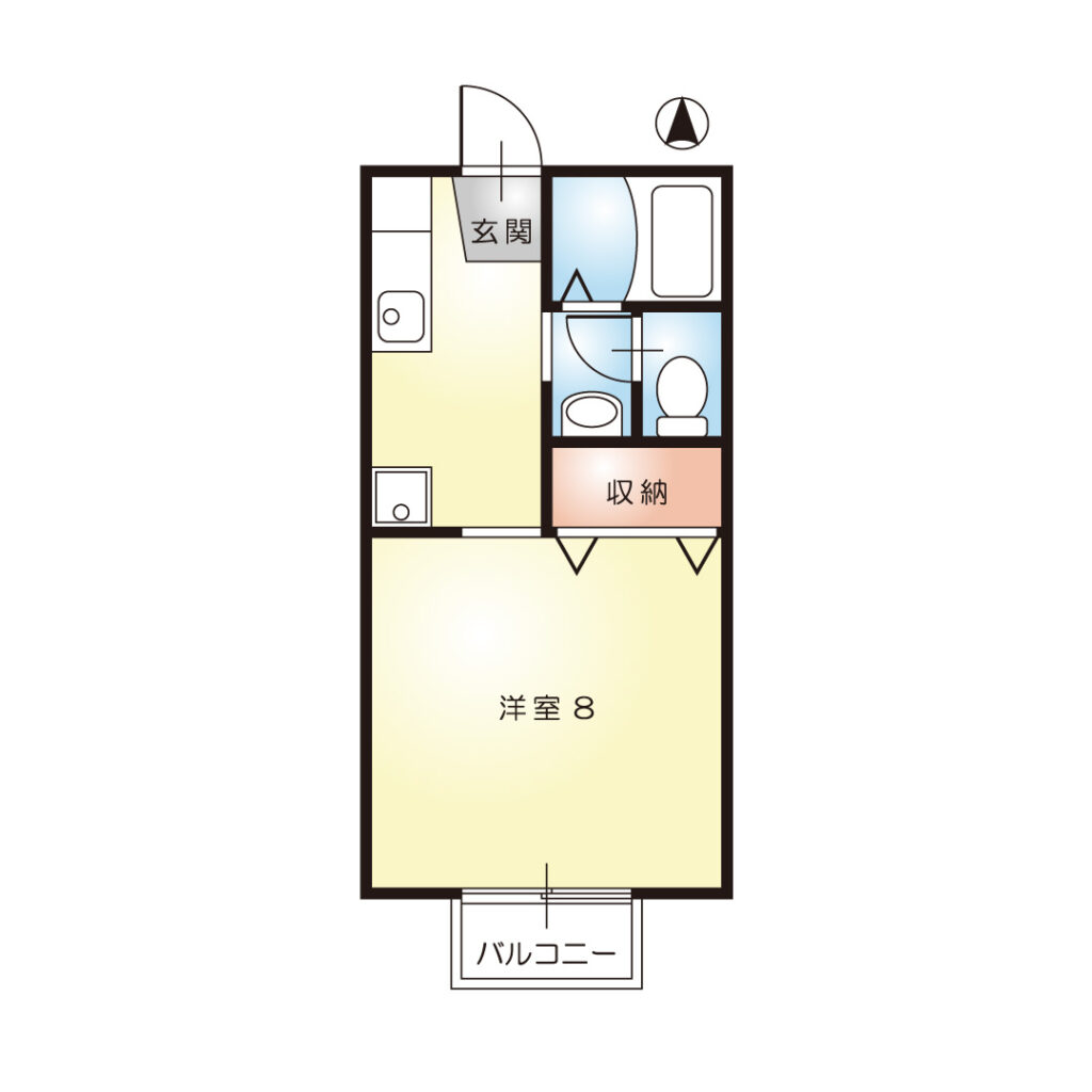 メモアール 間取図