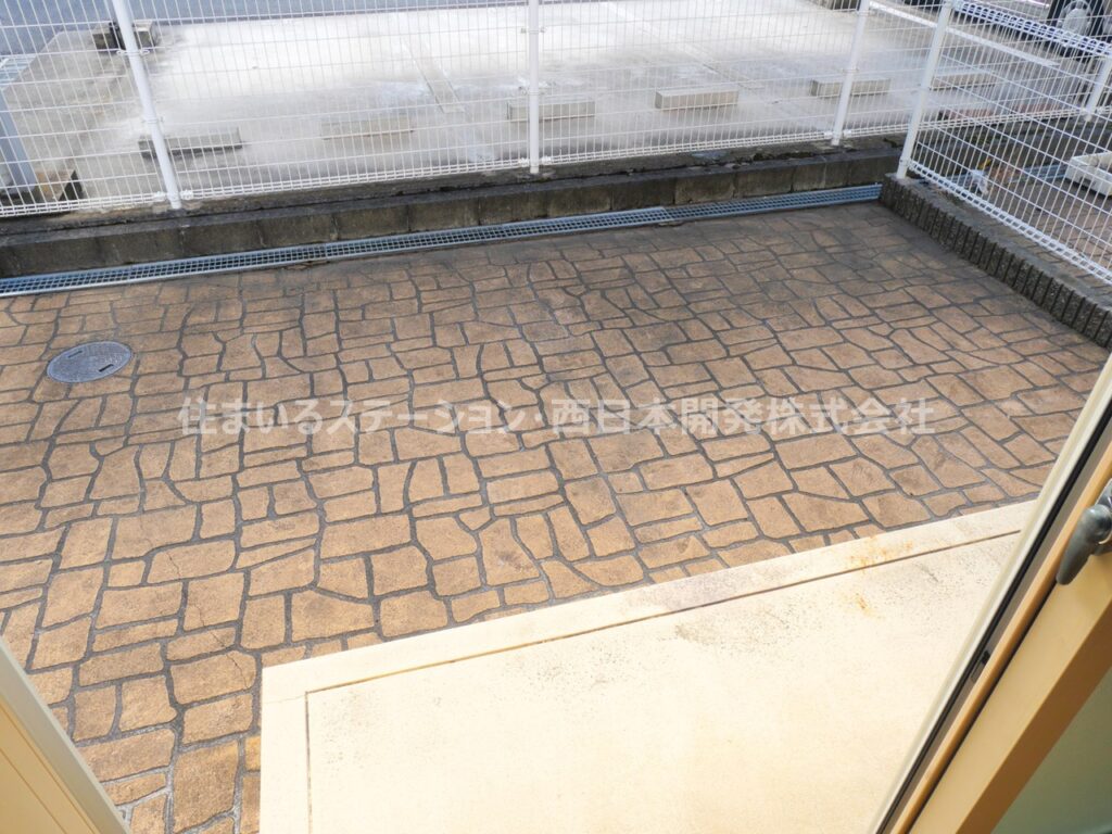 ローズヴィラB101_専用庭
