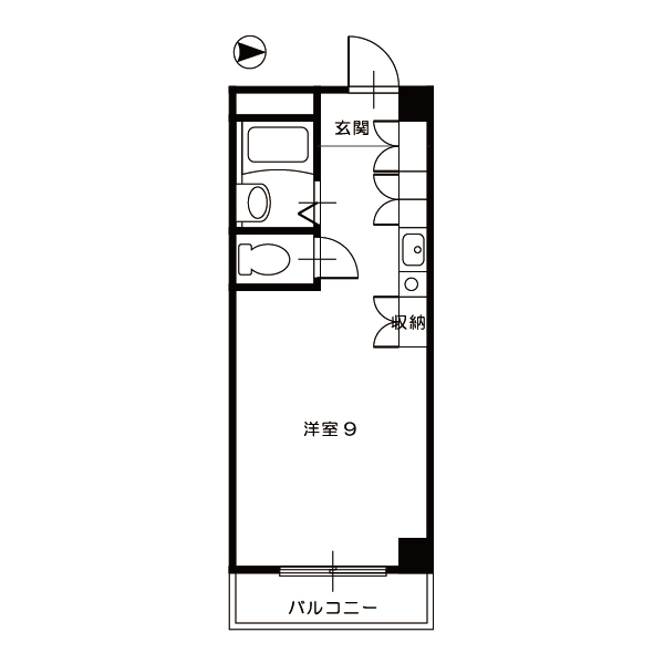 ユニヴェールtype1_間取図