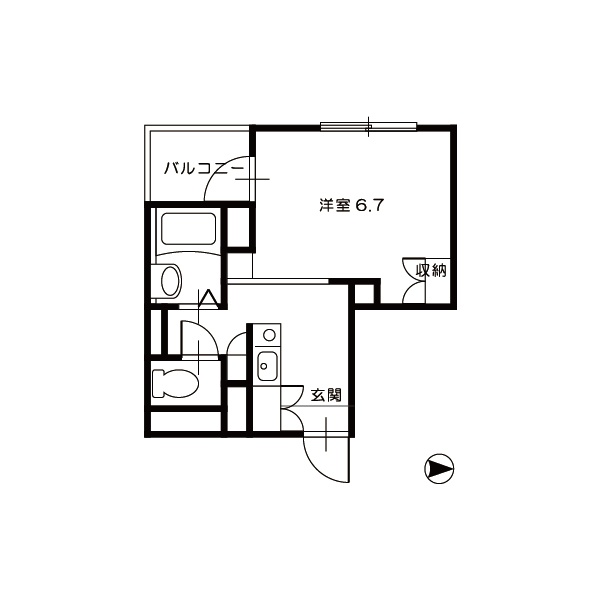 ユニヴェール_間取図