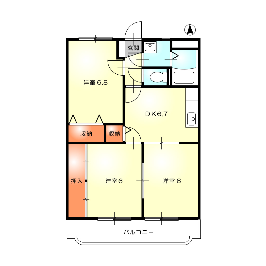 ラ・メゾン・ジョワイユーズ_間取図