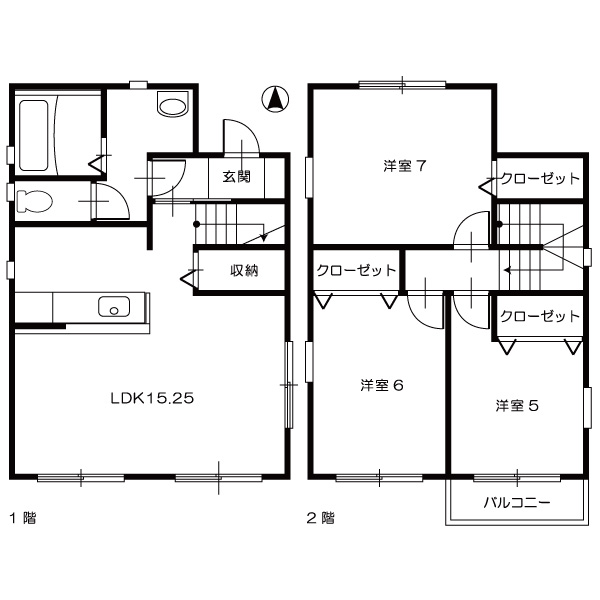 インペリアルB_間取図
