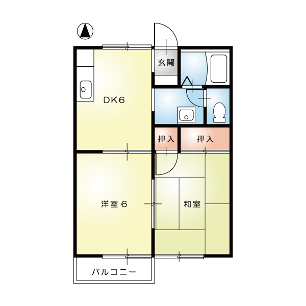 ウインドフィールズ長江A_間取図