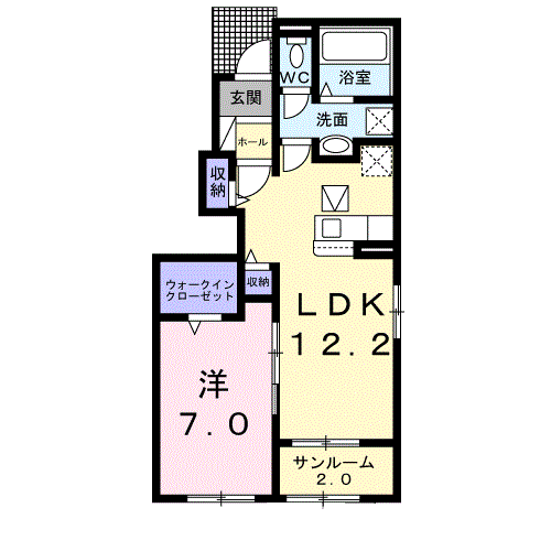 グレイスショコラ101_間取図