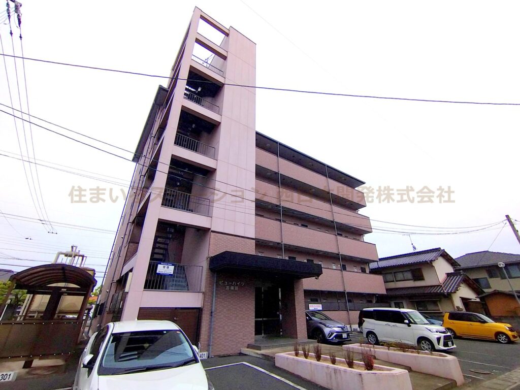 ビューハイツ吉備路_西側外観
