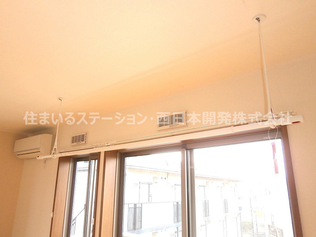 サンフォーレストⅡ201_室内物干し