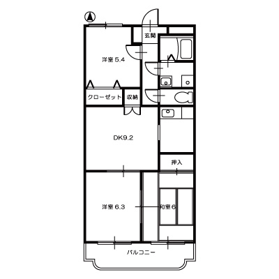 ナウリヴァー102_間取図