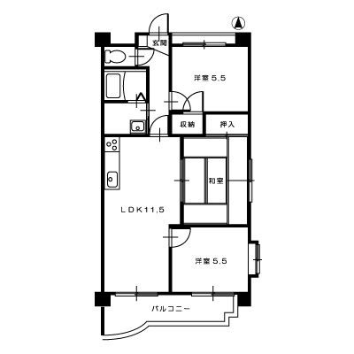 バードランド301_間取図