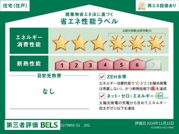 クレメントⅡ202_省エネ性能ラベル