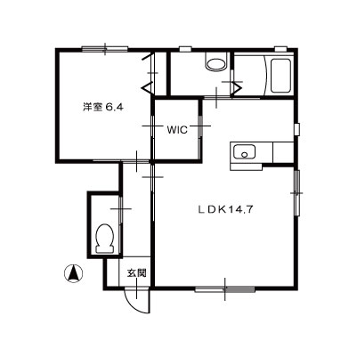 ソルフィオーレA102_間取図