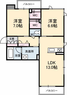 サニーガーデン201_間取図