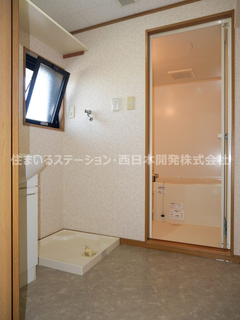 クレールコートⅡ201_洗面脱衣所