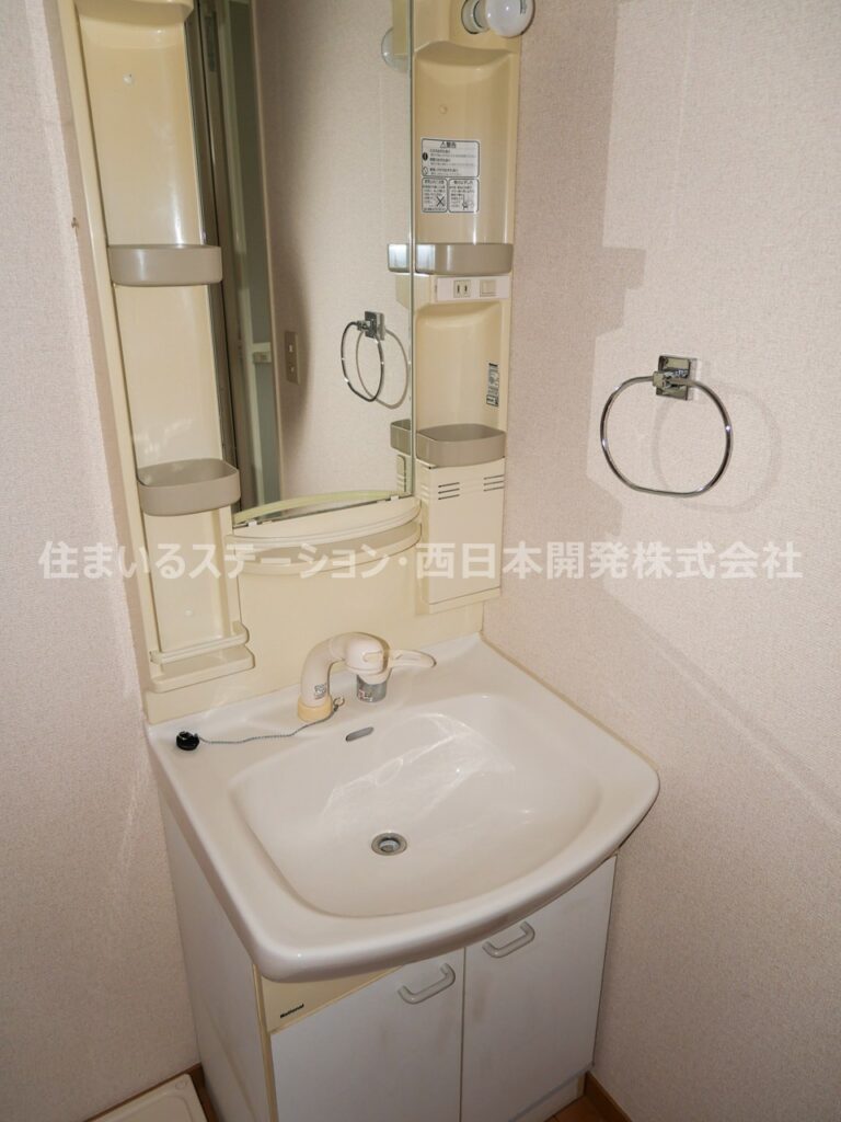 エバーグリーンオークB202_洗面