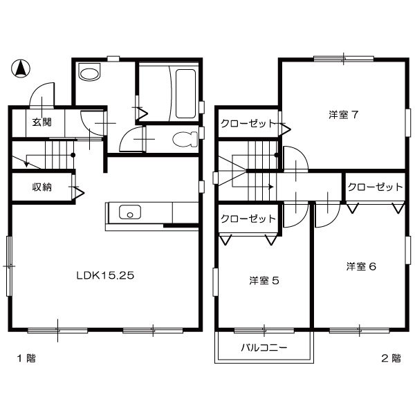 インペリアルA_間取図