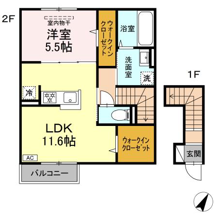 フソラ203_間取図