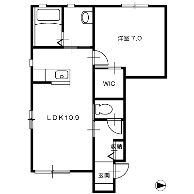 プロヌーブKENC107_間取図