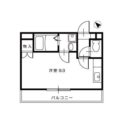 サンテームY103_間取図