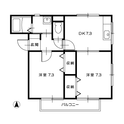 ヴィラマカベ202_間取図