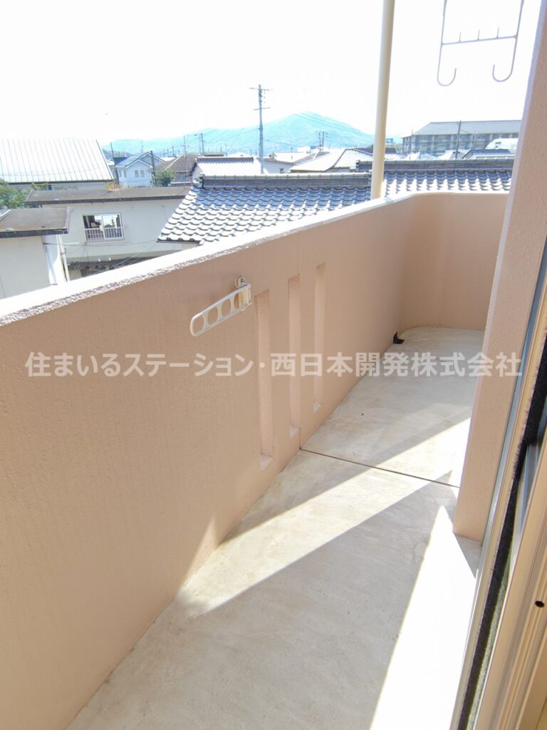 マンション裕305_バルコニー