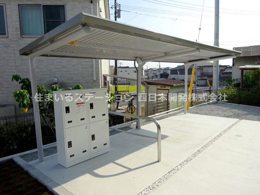 コンフォレア_駐輪場