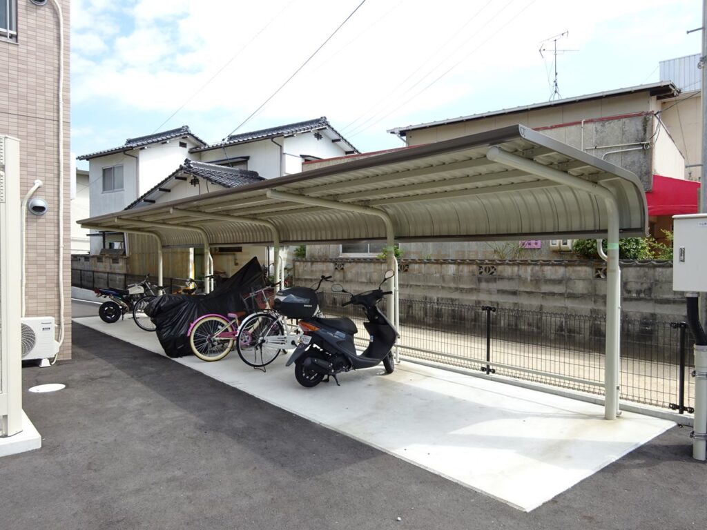 マンション裕_駐輪場