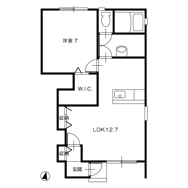 コンフォールKC101_間取図