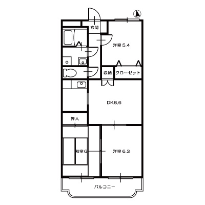 ファミーユ2_間取図