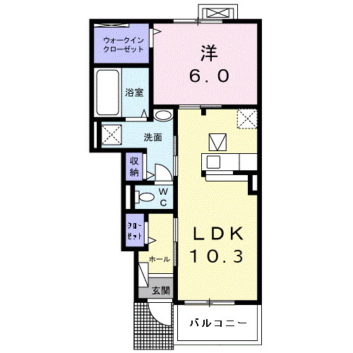 プランソレイユ103_間取図