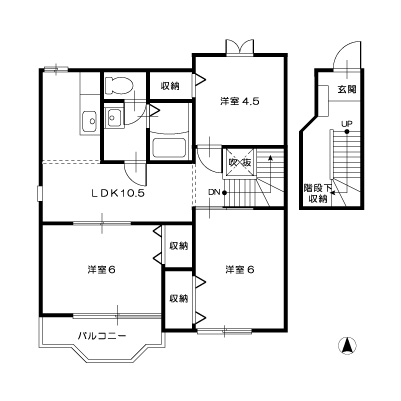 メープルピュア203_間取図