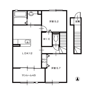 KadoyakanB203_間取図