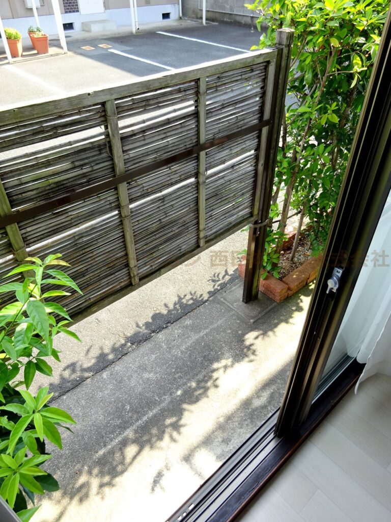 アメニティハイツⅡ102_庭