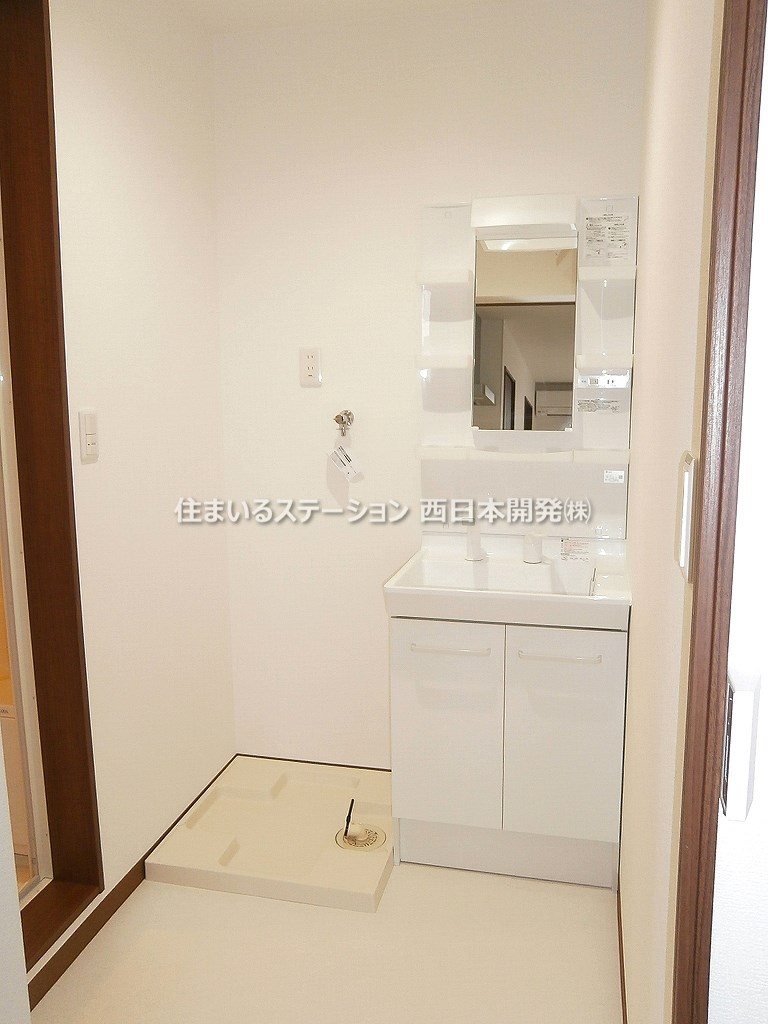 Iris総社中央201_洗面脱衣所