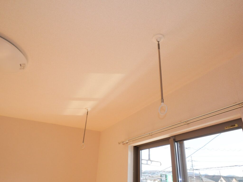 ベルソレイユA201_室内物干し