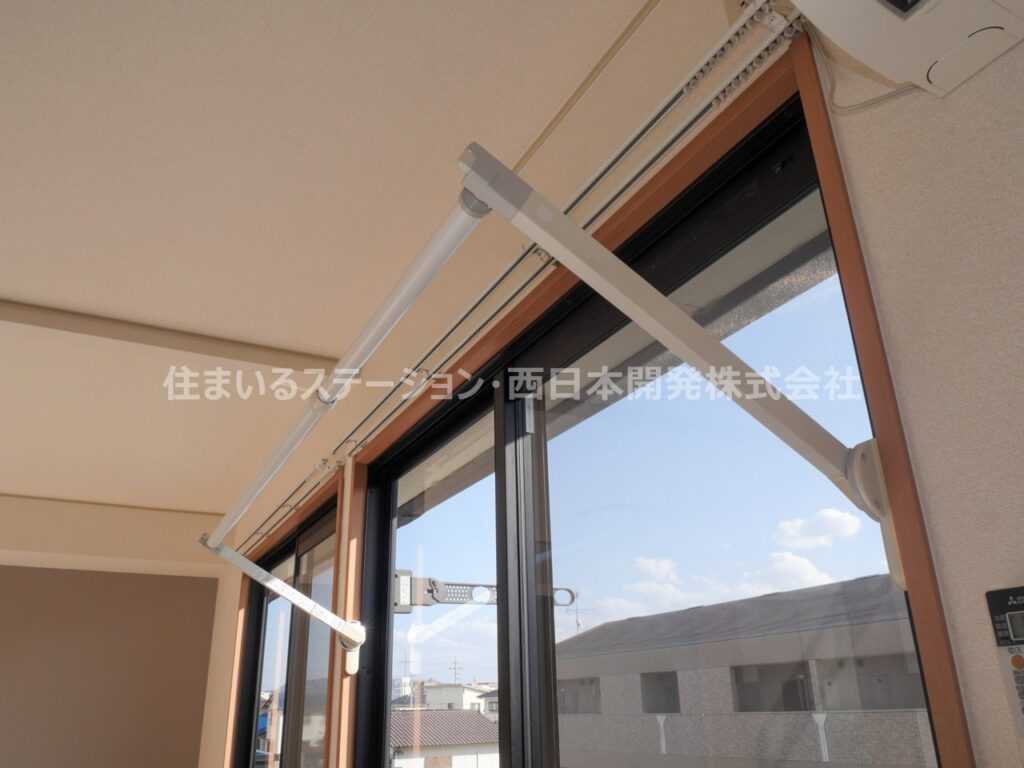 メゾンドセジュールB202_室内物干し