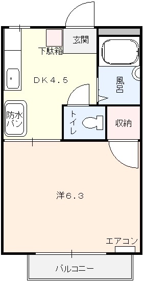 アルファ倶楽部_間取図