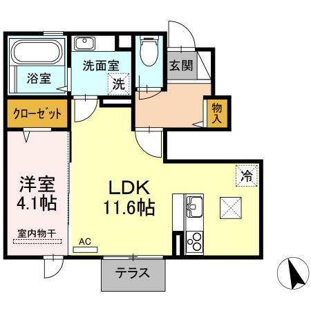 アースガーデンSOJAⅡ105_間取図