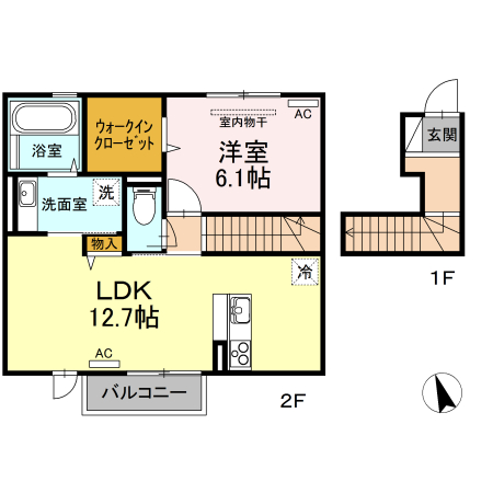 アースガーデンSOJAⅡ205_間取図