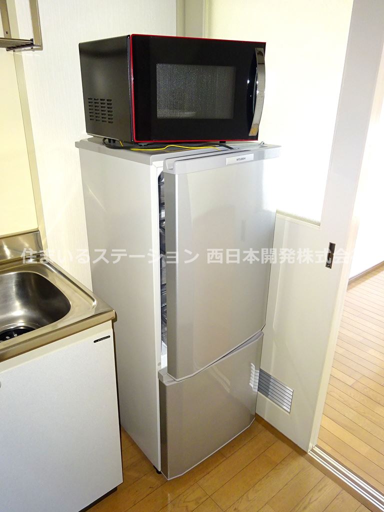 アースウェル203_冷蔵庫＆電子レンジ