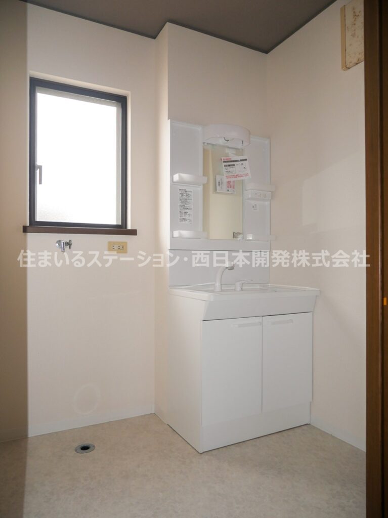 井手戸建賃貸住宅_洗面脱衣所