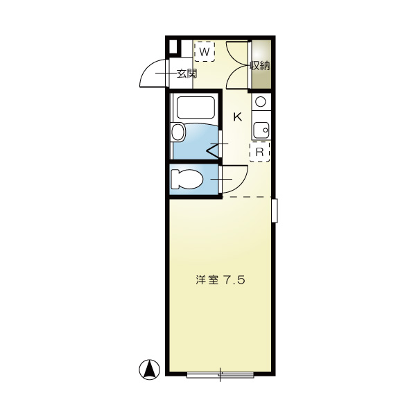ピアACE21C206_間取図