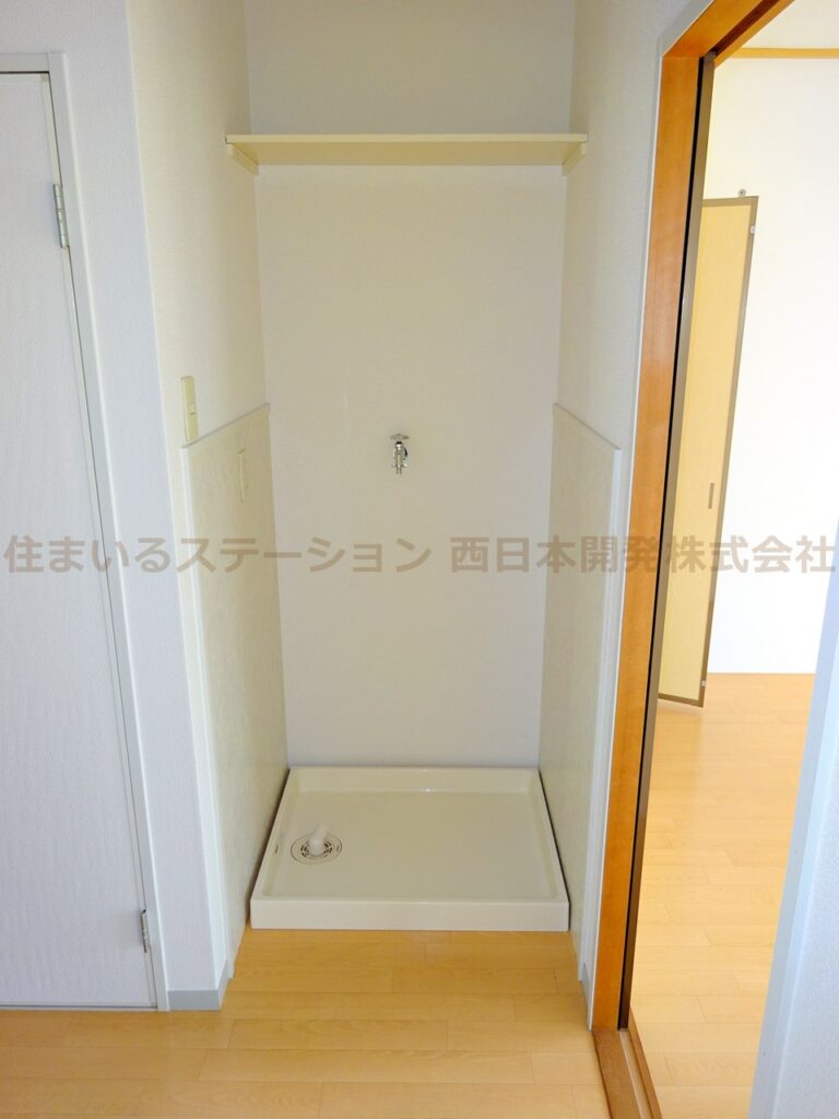 プレジール総社B202_洗濯機スペース