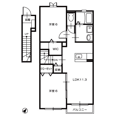 なでしこ202_間取図