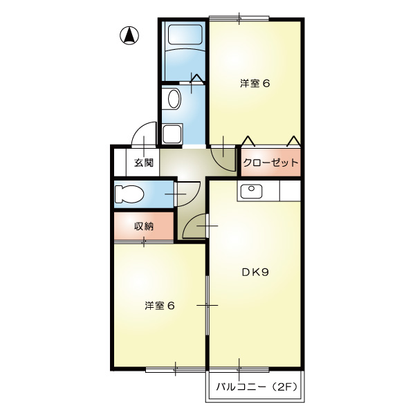 アーバンコートC201_間取図