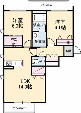 サニーガーデン103_間取図
