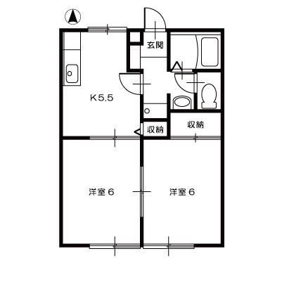 メゾンプリュム102_間取図
