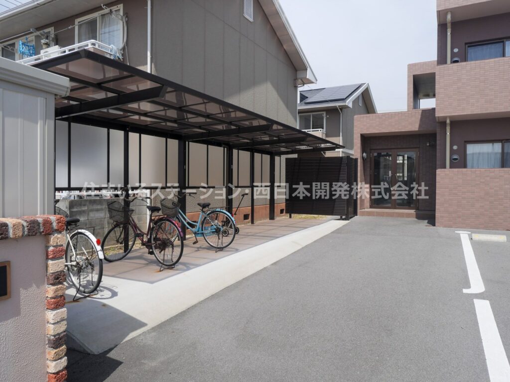 メルプランタン_駐輪場