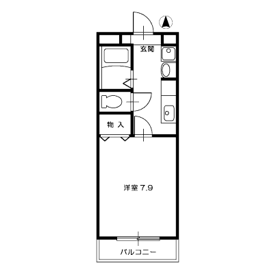 ハイコンポ２１1_間取図