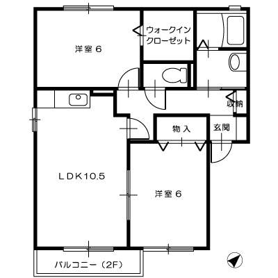 ピュアC201_間取図