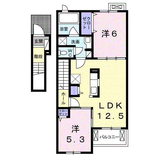 セレーノC203_間取図